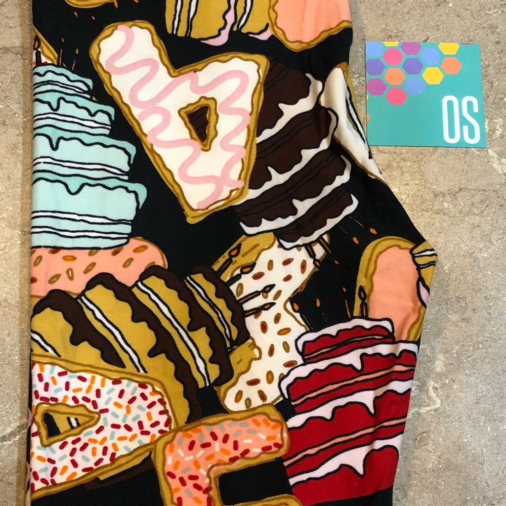 LuLaRoe Limited Edition OS Leggings size 0-12